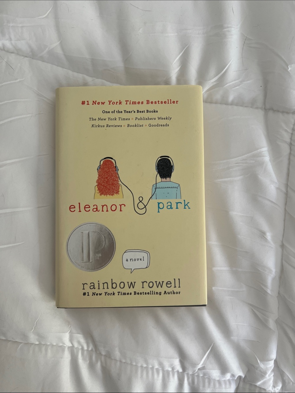 Eleanor & Park by Rainbow Rowell - Cream Cover